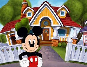 Mickey and his House Puzzle