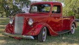Desenhos de 1934 Ford pickup red Jigsaw Puzzle para colorir
