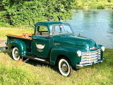 Desenhos de 1950 Chevrolet 3100 Pickup Truck Jigsaw Puzzle para colorir