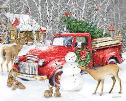 A Country Christmas Jigsaw Puzzle