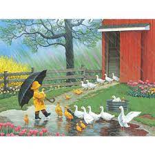 A Good Day For Ducks Jigsaw Puzzle