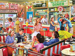 American Diner White Mountain Puzzles