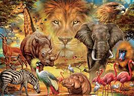 Animal King Sky Jigsaw Puzzle