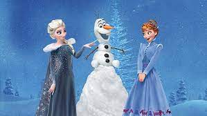 Anna, Elsa and Olaf Frozen Jigsaw Puzzle
