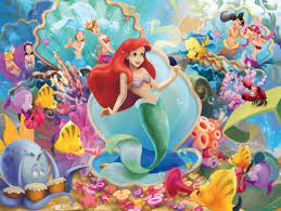 Ariel And Friends Jigsaw Puzzle