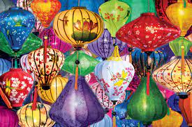 Asian Lanterns Jigsaw Puzzle