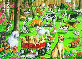 At the Dog Park Jigsaw Puzzle