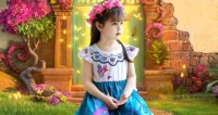 Baby Girl in Encanto Jigsaw Puzzle