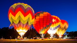 Balloon Night Shot Jigsaw Puzzle