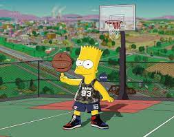 Bart Simpson Basketball Jigsaw