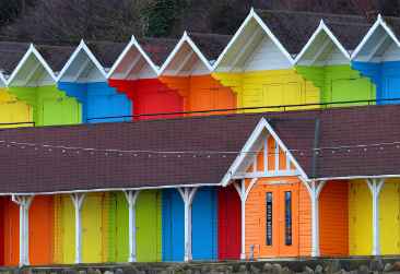 Bathing Huts Jigsaw Puzzle