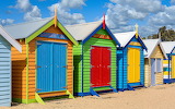 Beach Boxes Jigsaw Puzzle