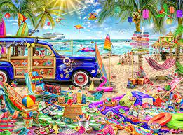 Beach Vacation – Aimee Stewart Jigsaw Puzzle