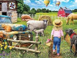 Best Pals – Farm Scene Jigsaw Puzzle