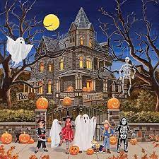 Beware Haunted House Jigsaw Puzzle