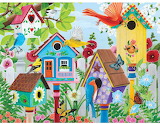 Birdhouse Garden Jigsaw Puzzle