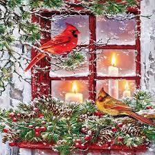 Birds Together for Christmas Jigsaw Puzzle