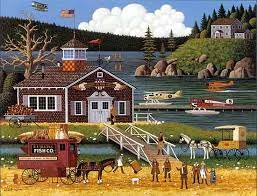 Birds of a Feather Charles Wysocki Puzzle