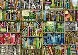 Bizarre Bookshop Jigsaw Puzzle