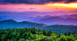 Desenhos de Blue Ridge Mountains Jigsaw Puzzle para colorir