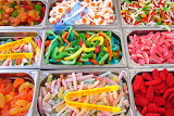 Desenhos de Bonbons Jigsaw Puzzle para colorir