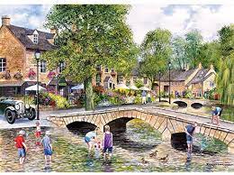 Bourton on The Water Gibsons Jigsaw Puzzle