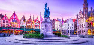 Bruges Market Square Jigsaw Puzzle