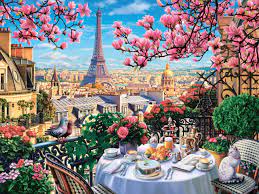 Desenhos de Brunch in Paris Jigsaw Puzzle para colorir