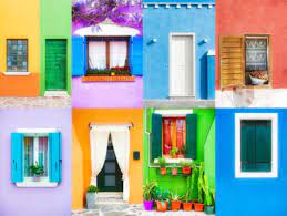 Burano Doors and Windows Jigsaw Puzzle