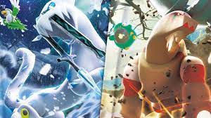 Burst and Snow Pokemons Jigsaw Puzzle