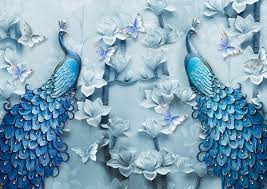 Butterflies and Peacocks Art Jigsaw Puzzle