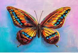 Butterfly Oil Painting Jigsaw Puzzle