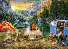 Calm Campsite Jigsaw Puzzle