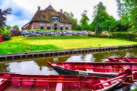 Canal Boats Giethoorn Jigsaw Puzzle