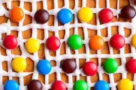 Desenhos de Candied Gingerbread Jigsaw Puzzle para colorir