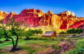 Capitol Reef Barn Jigsaw Puzzle