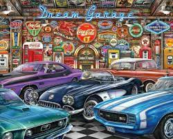 Car Dream Garage Jigsaw Puzzle