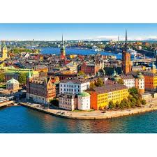 Castorland Town, Sweden Jigsaw Puzzle