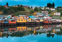 Castro, Chiloe Island, Chile Jigsaw Puzzle