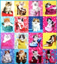 Cats and Kitsch Jigsaw Puzzle