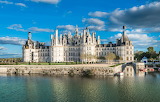 Desenhos de Chambord Castle Jigsaw Puzzle para colorir