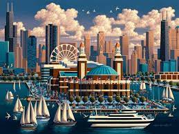 Chicago Navy Pier Jigsaw Puzzle