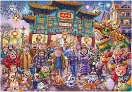 Chinese New Year Art Jigsaw Puzzle