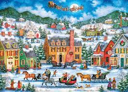 Christmas Eve Fly Jigsaw Puzzle