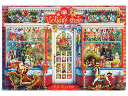 Christmas Holiday Shop Jigsaw Puzzle