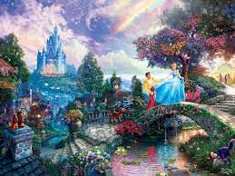 Desenhos de Cinderella Wishes Upon Jigsaw Puzzle para colorir
