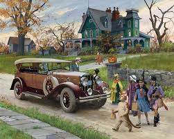 Classic Franklin Car Jigsaw Puzzle