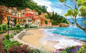 Coastal Village Jigsaw Puzzle