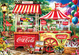 Coca-Cola Stand Jigsaw Puzzle