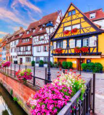 Colmar Flowerboxes, France Jigsaw Puzzle